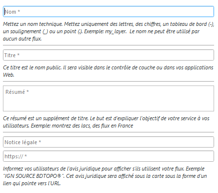 Description service