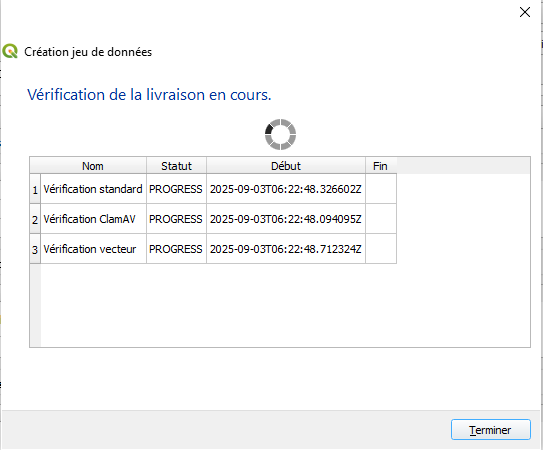 Liste vérification