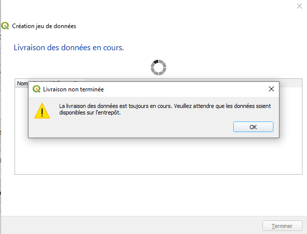Attente livraison