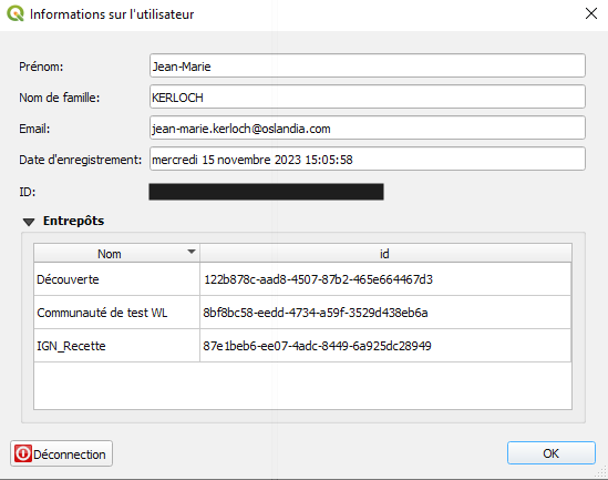 Interface utilisateur