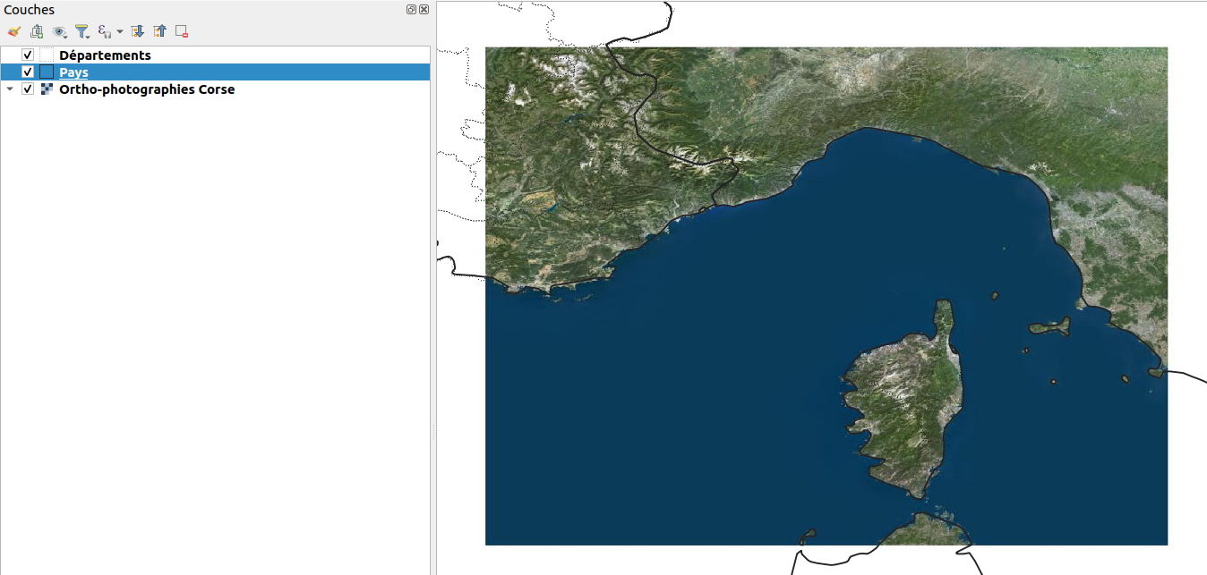 Visualisation des données du tutoriel