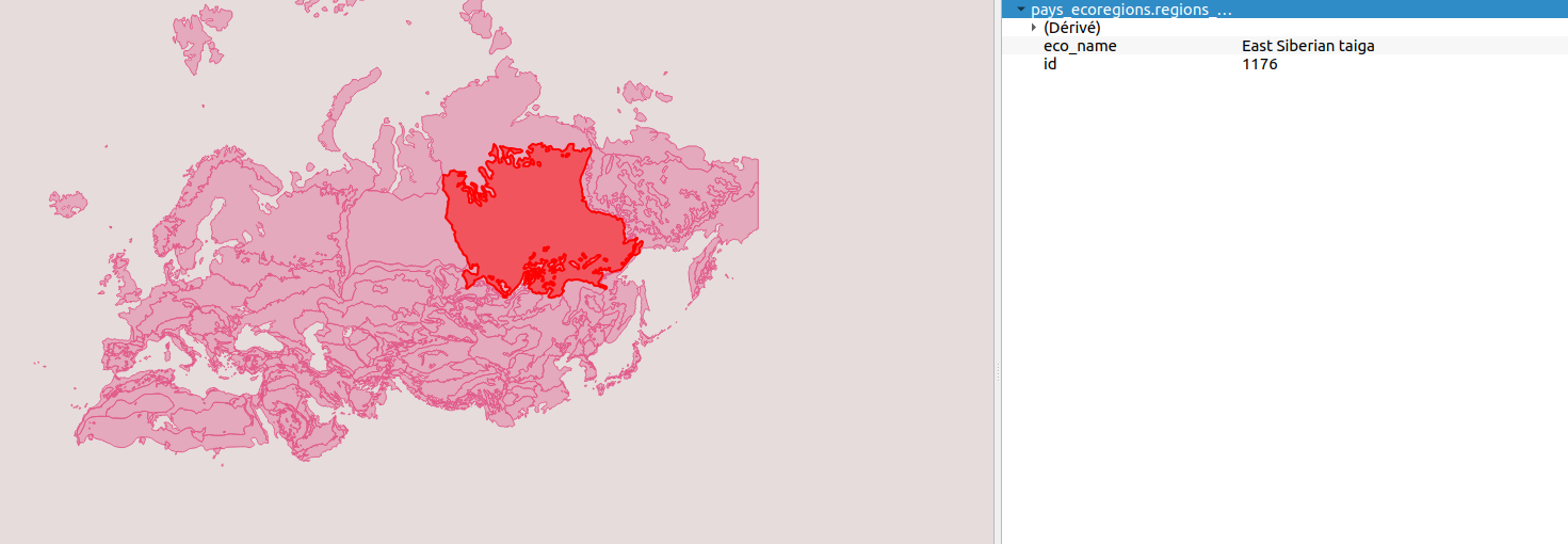 Visualisation des données du tutoriel